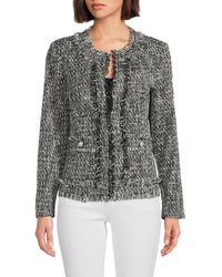 Saks Fifth Avenue - Tweed Jacket - Lyst