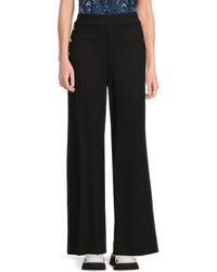 Karl Lagerfeld - Sailor Silky Ponte Pants - Lyst