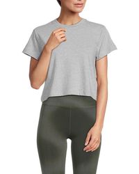 Noize - Crewneck Cropped Tee - Lyst