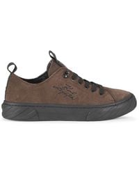 Karl Lagerfeld - Suede Low-top Sneakers - Lyst