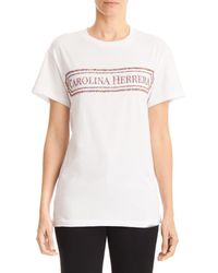 carolina herrera t shirts women's
