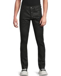 G-Star - Coated Slim Fit Jeans - Lyst