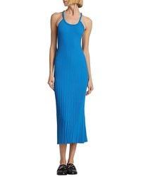 Proenza Schouler - Vida Rib-Knit Midi-Dress - Lyst