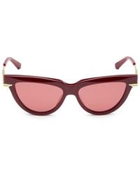 Bottega Veneta - 54Mm Cat-Eye Sunglasses - Lyst