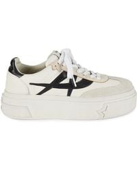 Ash - Starmoon Leather Low Top Platform Sneakers - Lyst