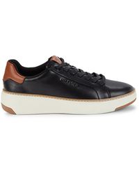 Tommy Hilfiger - Hines Contrast Sole Logo Sneakers - Lyst