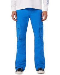 Hudson Jeans - Walker Stretch Kick Flare Cargo Pants - Lyst