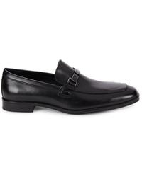 Guess - Logo Loafers - Lyst