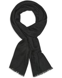 DKNY - Logo Pashmina Scarf - Lyst