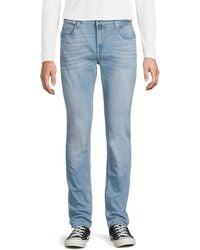 7 For All Mankind - Paxtyn Faded Stretch Skinny Jeans - Lyst