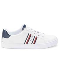 Tommy Hilfiger - Striped Logo Sneakers - Lyst