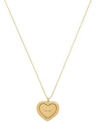 Kate Spade - At Heart Miss Goldtone, Glass & Cubic Zirconia Pendant Necklace - Lyst