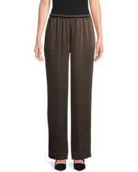 Vince - Satin Pull-on Pants - Lyst
