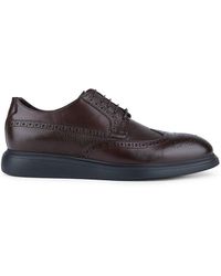 VELLAPAIS - Leather Low Top Sneakers - Lyst