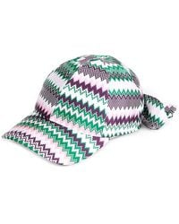 Missoni - Chevron Bow-Detail Baseball Cap - Lyst