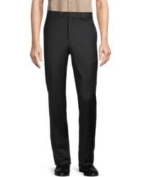 Calvin Klein - Slim Fit Wool Blend Trousers - Lyst
