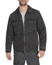 Levi's - Washed Cotton Denim Jacket - Lyst