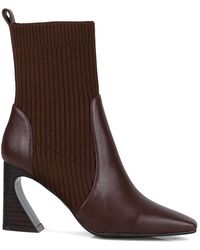 Ninety Union - Lexi 75Mm Knit & Napa Bootie - Lyst