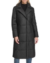 Andrew Marc - Farren Quilted Faux Leather Puffer - Lyst