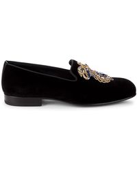 versace leather slippers