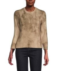 Theory - Tie-Dye Wool & Cashmere Top - Lyst
