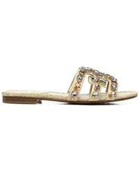 Bay 2 sales embellished slide sandal