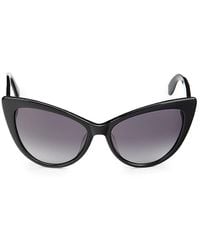 Kate Spade - Karina 56mm Cat Eye Sunglasses - Lyst