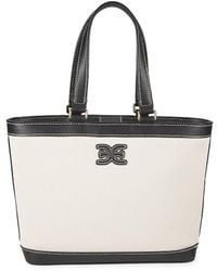 Sam Edelman - Fitz Logo Canvas Tote - Lyst