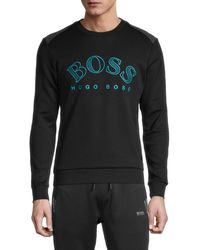 hugo boss sweatshirt blue