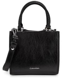 Calvin Klein - Moon Logo Shoulder Bag - Lyst