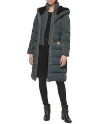Cole Haan - Signature Faux Fur Lined Down Coat - Lyst