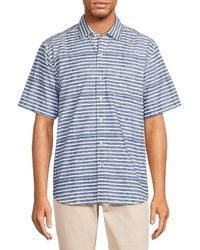 Tommy Bahama - Feel The Warmth Striped Shirt - Lyst