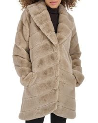 Kenneth Cole - Grooved Shawl Collar Coat - Lyst