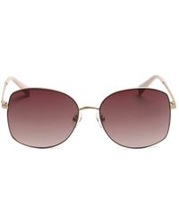 Kenneth Cole - 59mm Round Sunglasses - Lyst
