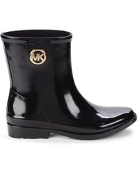 Michael Kors Women's Benji Rain Boots - Black - Size 8