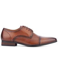 Vintage Foundry - Cap Toe Leather Derby Shoes - Lyst