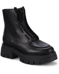 ash lynne leather booties