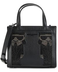 Karl Lagerfeld - Embellished Two Way Tote - Lyst