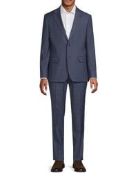 Tommy Hilfiger - Windowpane Check Wool-Blend Suit - Lyst