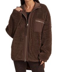 aspen teddy overshirt