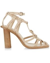 Ulla Johnson - Tula Knotted Slingback Sandals - Lyst