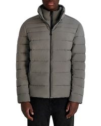 Karl Lagerfeld - Quilted Zip-front Puffer Jacket - Lyst