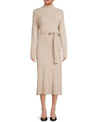 Rails - Mila Belted Wool Blend Sweater Dress - Lyst