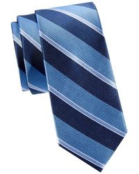 Ben Sherman - Striped Silk Tie - Lyst