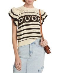 Rails - Penelope Crochet Top - Lyst