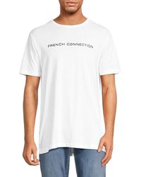 French Connection - Logo Graphic Tee - Lyst