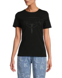 Karl Lagerfeld - Cocktail Graphic Tee - Lyst