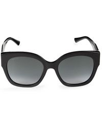 Jimmy Choo - Leela 55mm Square Sunglasses - Lyst