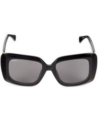 Max Mara - 54Mm Square Sunglasses - Lyst