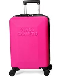 Vince Camuto 20-inch Ellie Expandable Cabin Spinner Suitcase - Pink